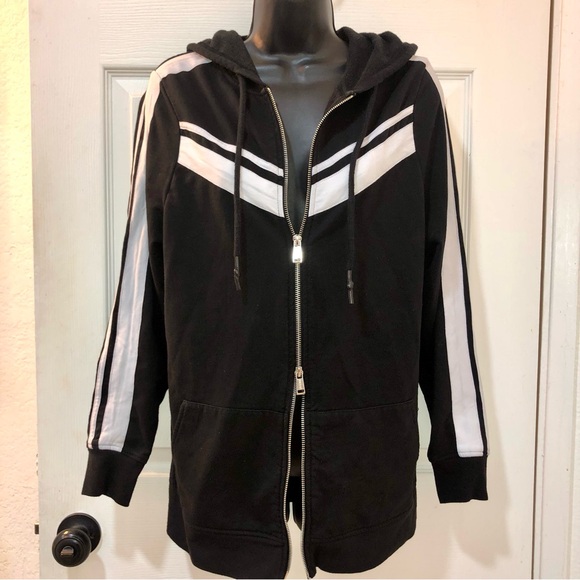 Longline Sweater w/ 2 Way Zipper - Picture 2 of 12